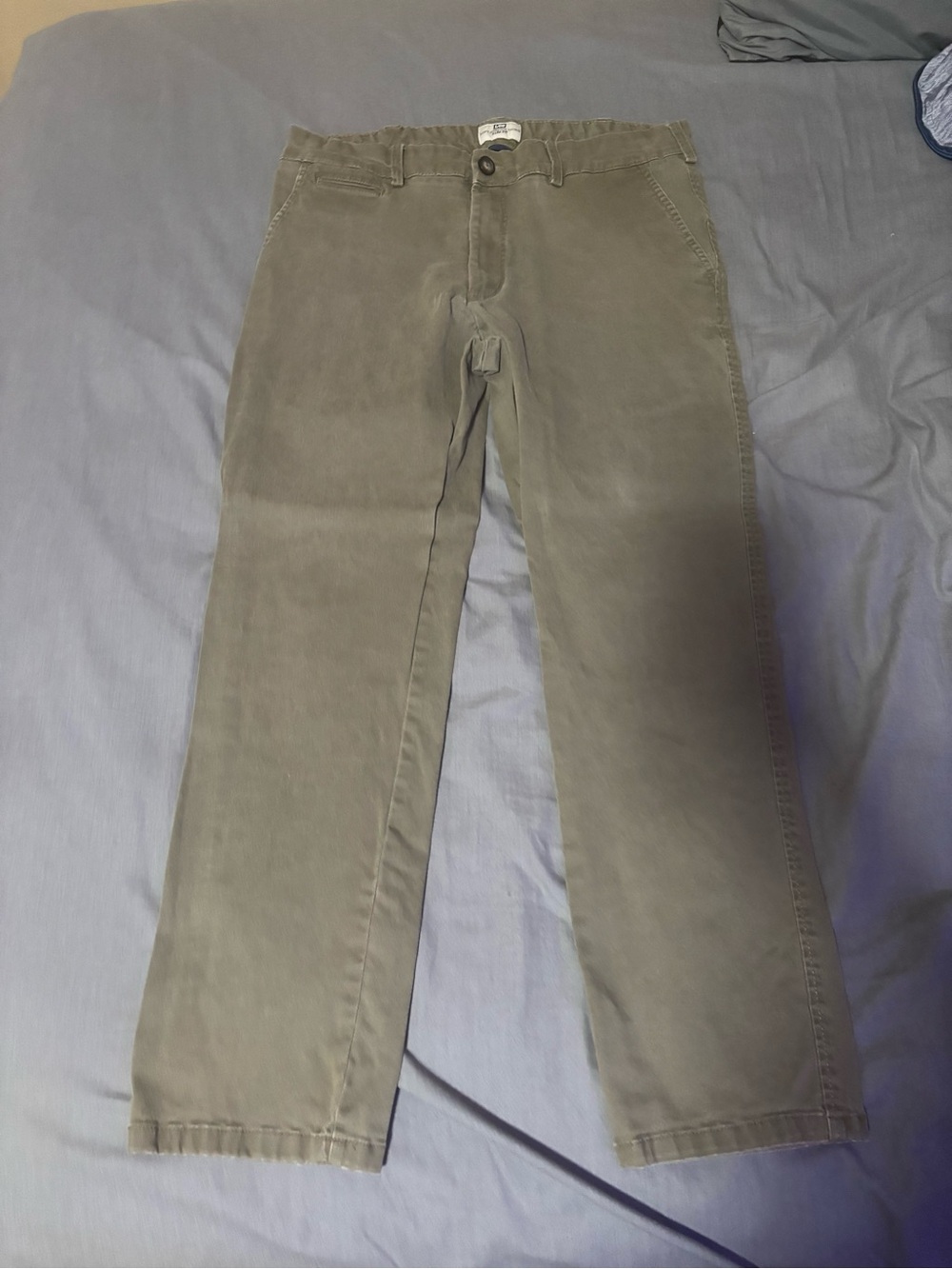Lee Men's Olive Green Chinos